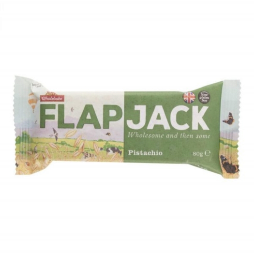 Flapjack ovsený pistácie bezlepkový