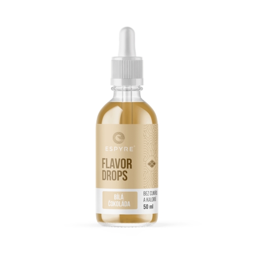 Flavor Drops biela čokoláda