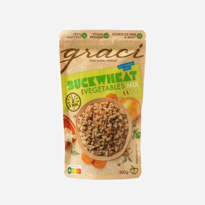 Funkčníl Pohánka so zeleninou