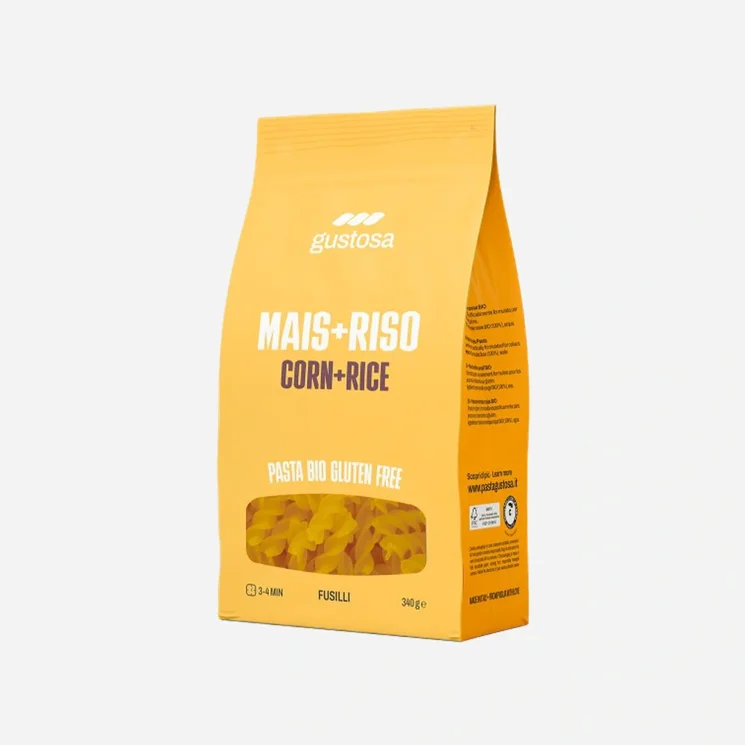 Fusilli kukurično-ryžové bezlepkové BIO