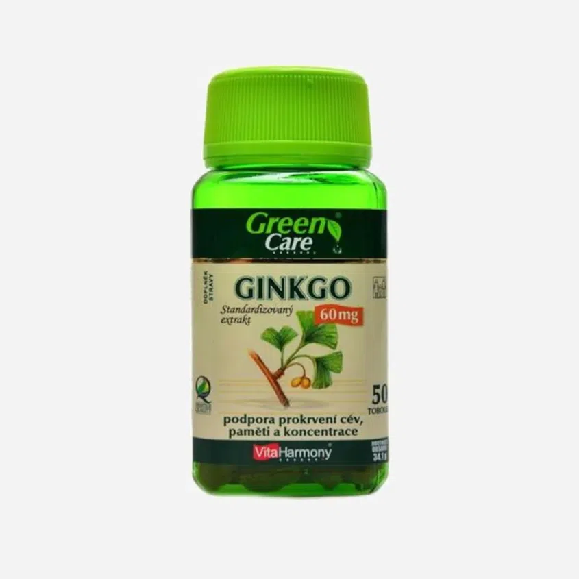 Ginkgo 60 mg 100 tabliet