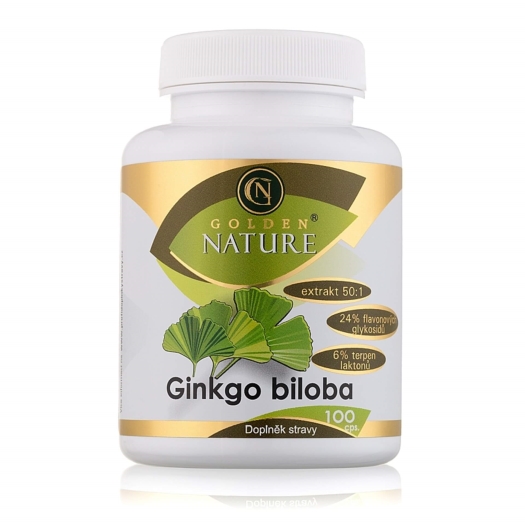 Ginkgo biloba extrakt 50:1 60mg 100 tabliet