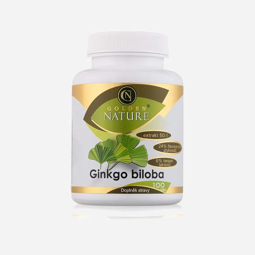Ginkgo biloba extrakt 50:1 60mg 100 tabliet
