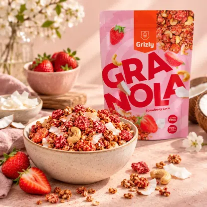 Granola jahodová