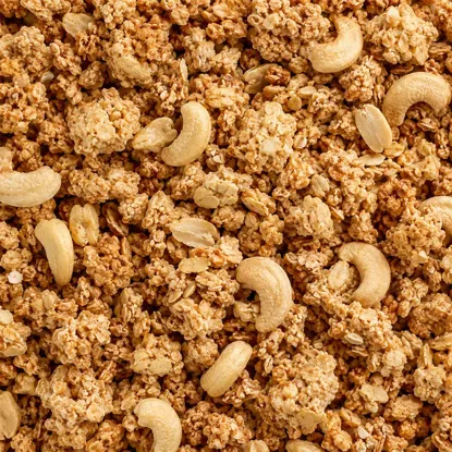Granola s proteínom a kešu
