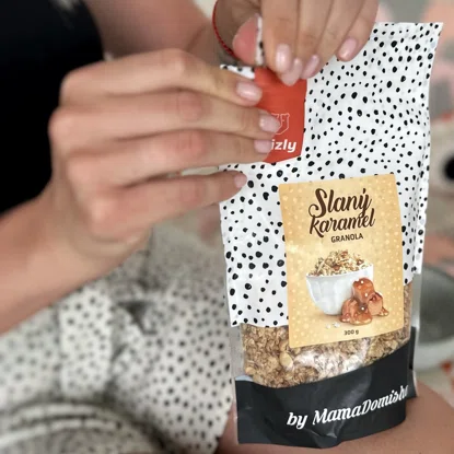 Granola Slaný karamel by @mamadomisha