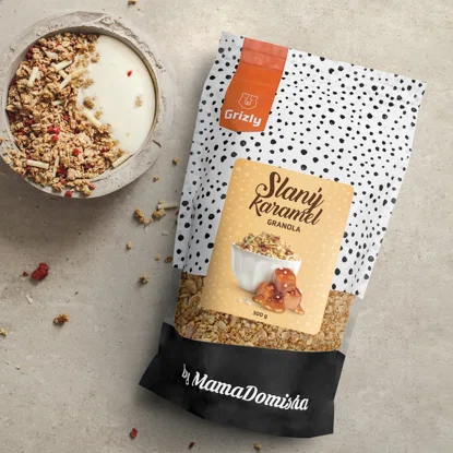 Granola Slaný karamel by @mamadomisha