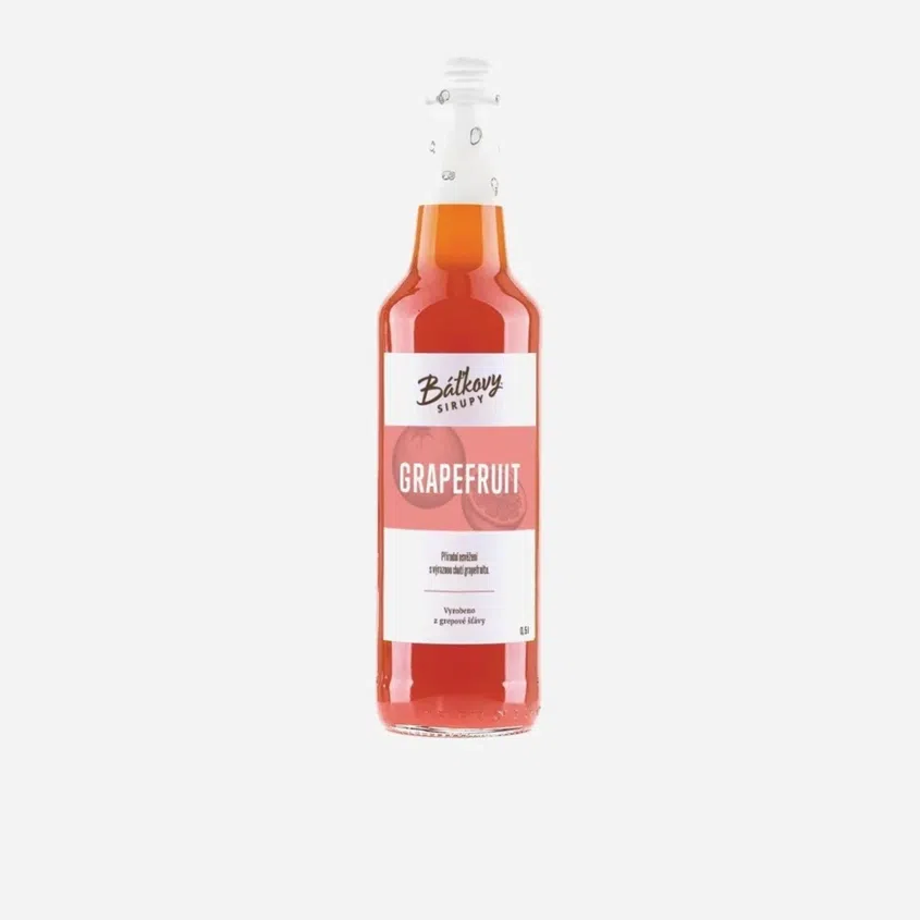 Grapefruitový sirup