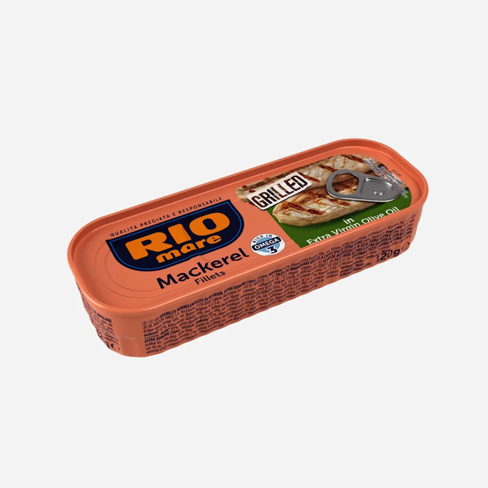 Grilované filety z makrely v extra panenskom olivovom oleji