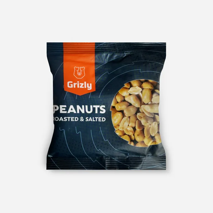 GRIZLY On the Go Arašídy pražené solené 50 g