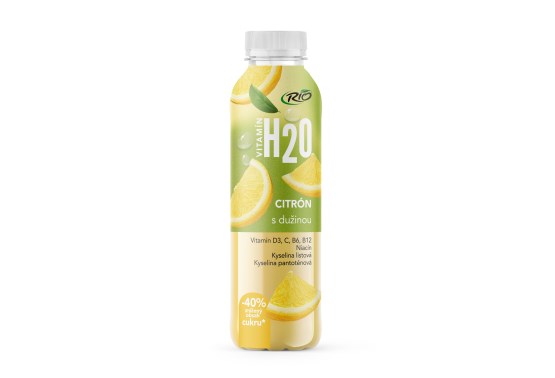 H2O citrón 0,4 l