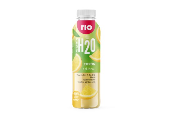 H2O citrón 0,4 l
