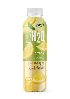 H2O citrón 0,4 l