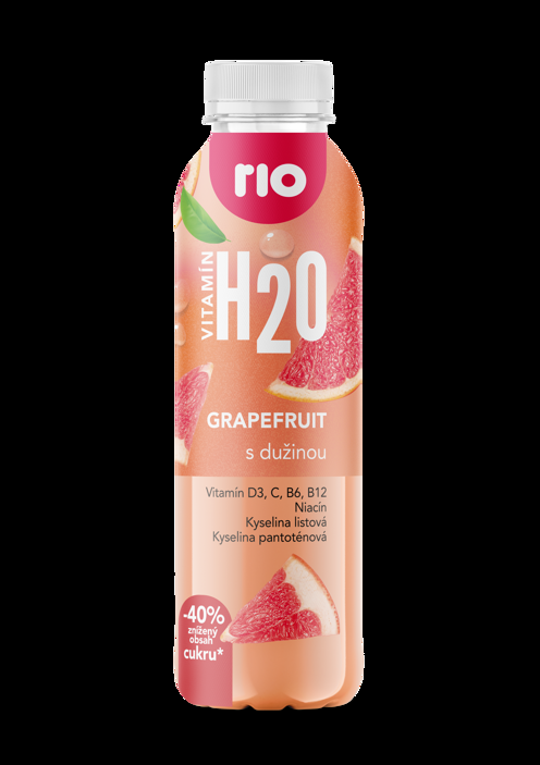 H2O grapefruit 0,4 l