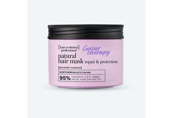 Hair Evolution Prirodná regeneračná vlasová maska Caviar Therapy