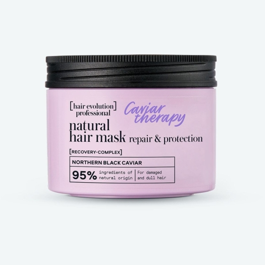Hair Evolution Prirodná regeneračná vlasová maska Caviar Therapy