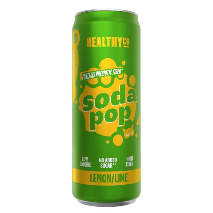HealthyCo SODA POP LEMON LIME 330 ML
