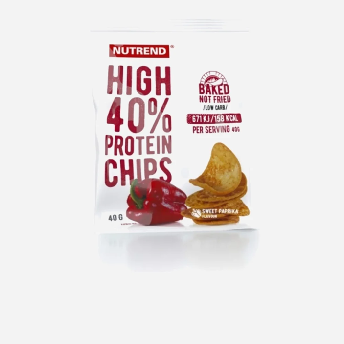 High proteín chips paprika