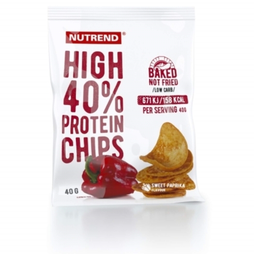 High proteín chips paprika