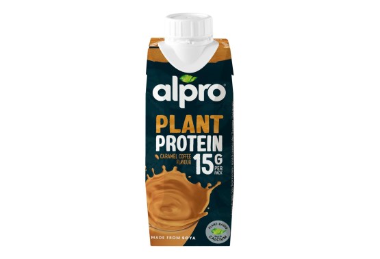 High Protein Sójový nápoj s príchuťou karamelu a kávy