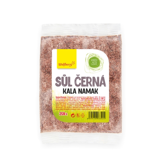 Himalájska soľ čierna Kala Namak