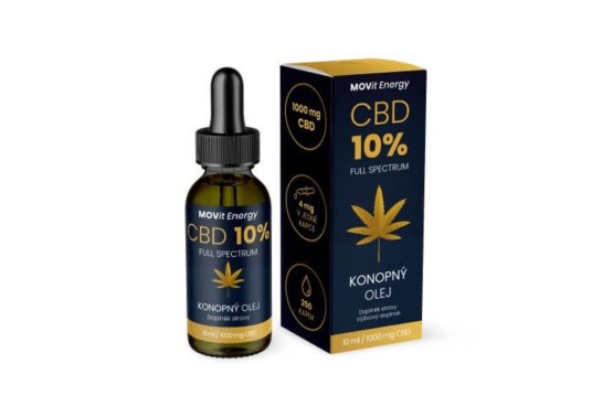 Hnuteľný energy CBD Oil 10%