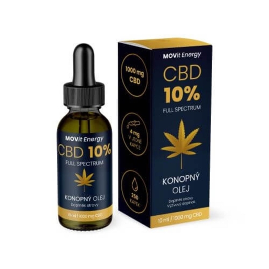 Hnuteľný energy CBD Oil 10%