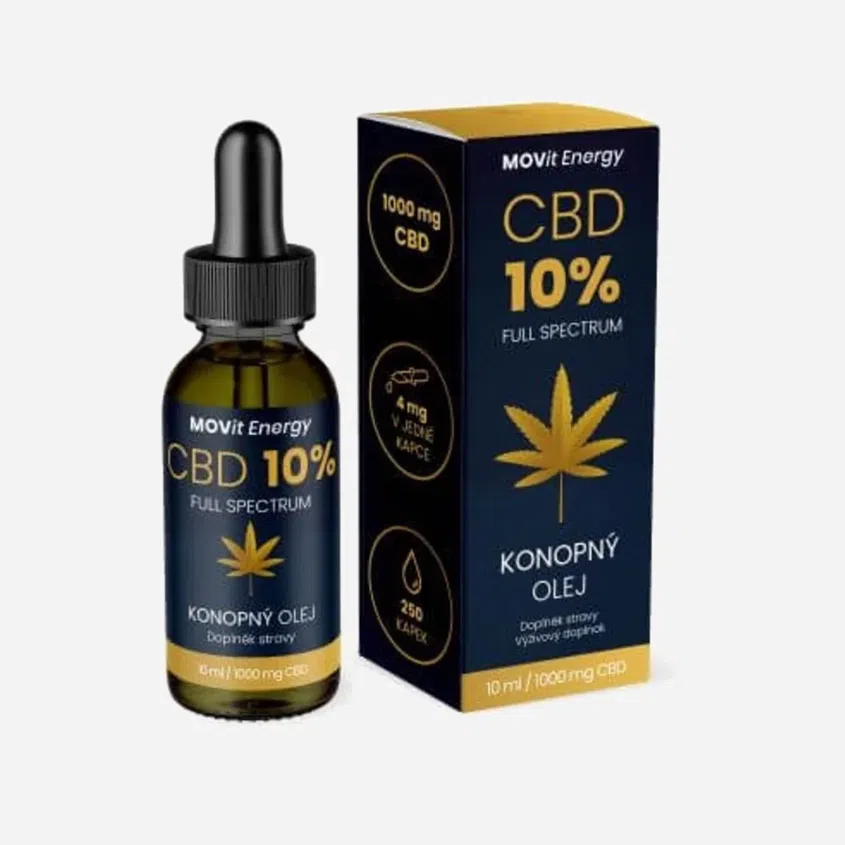 Hnuteľný energy CBD Oil 10%