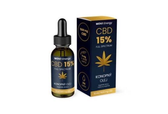 Hnuteľný energy CBD Oil 15%