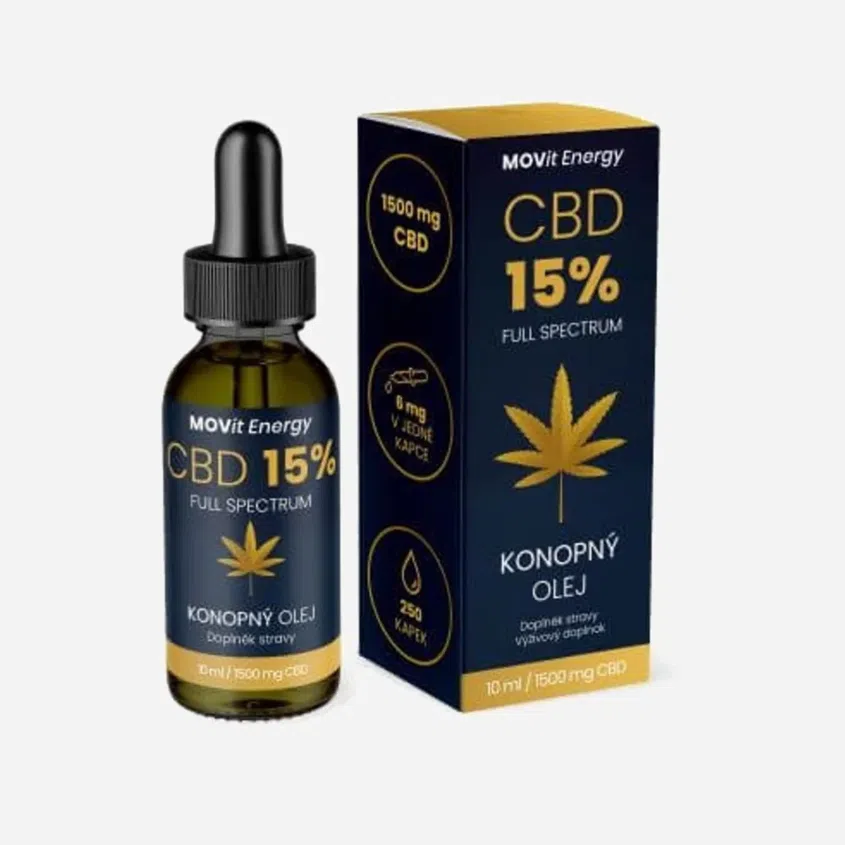 Hnuteľný energy CBD Oil 15%