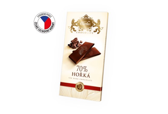 Horká čokoláda 70%