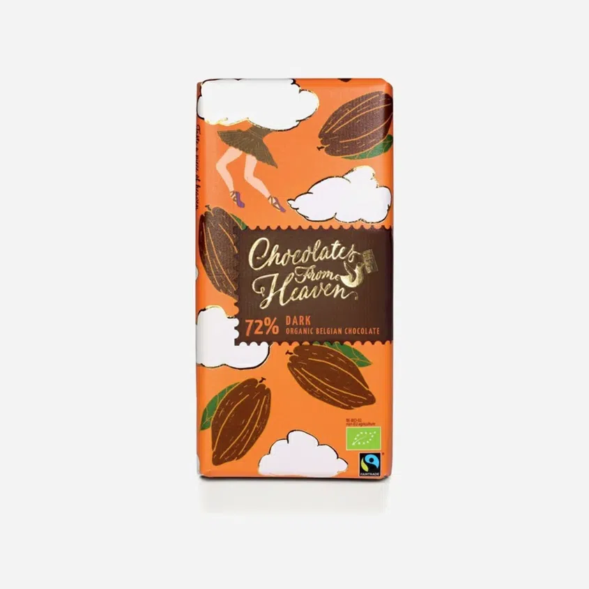 Horká čokoláda 72% BIO