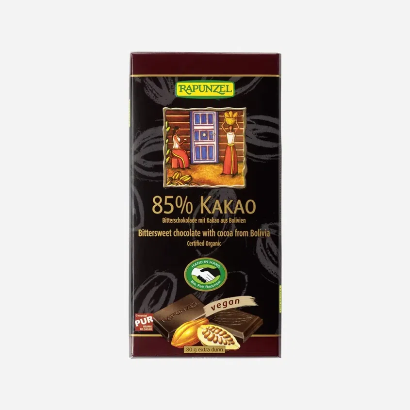 Horká čokoláda 85% BIO