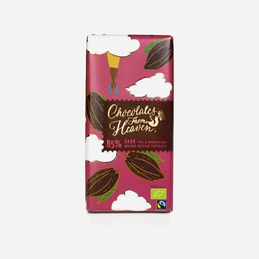 Horká čokoláda Peru a Dominikánska republika 85% BIO