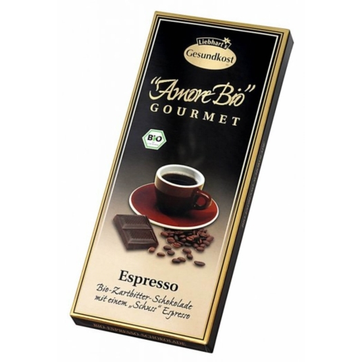 Horká čokoláda s príchuťou espresso BIO