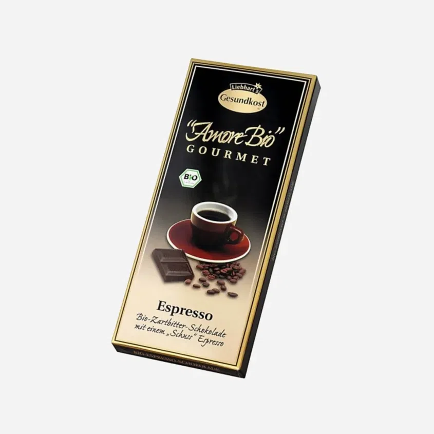 Horká čokoláda s príchuťou espresso BIO