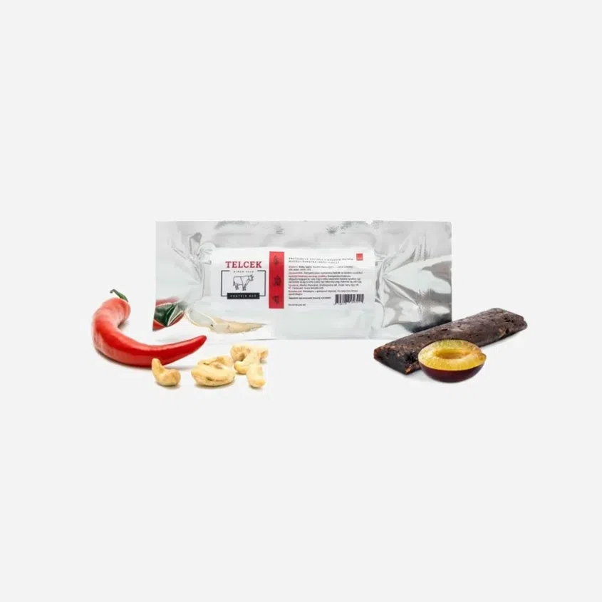 Hovädzia proteínová tyčinka s kešu a chilli