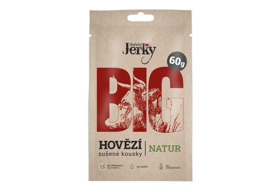 Hovězí jerky natur BIG