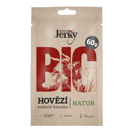 Hovězí jerky natur BIG