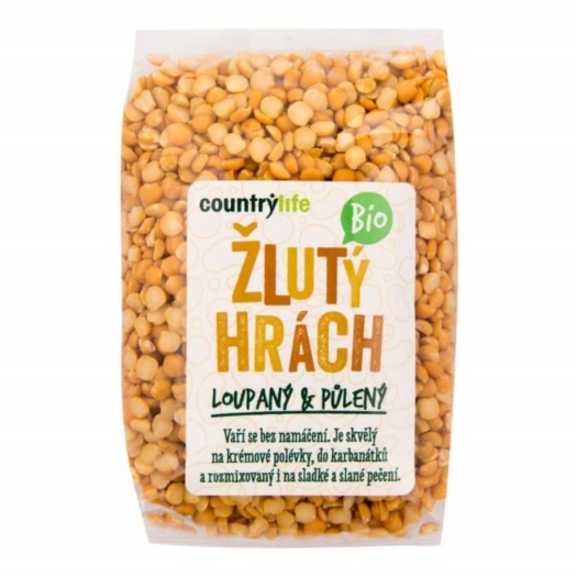 Hrach žltý polený BIO