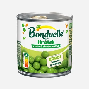 Hrášok v mierne slanom náleve