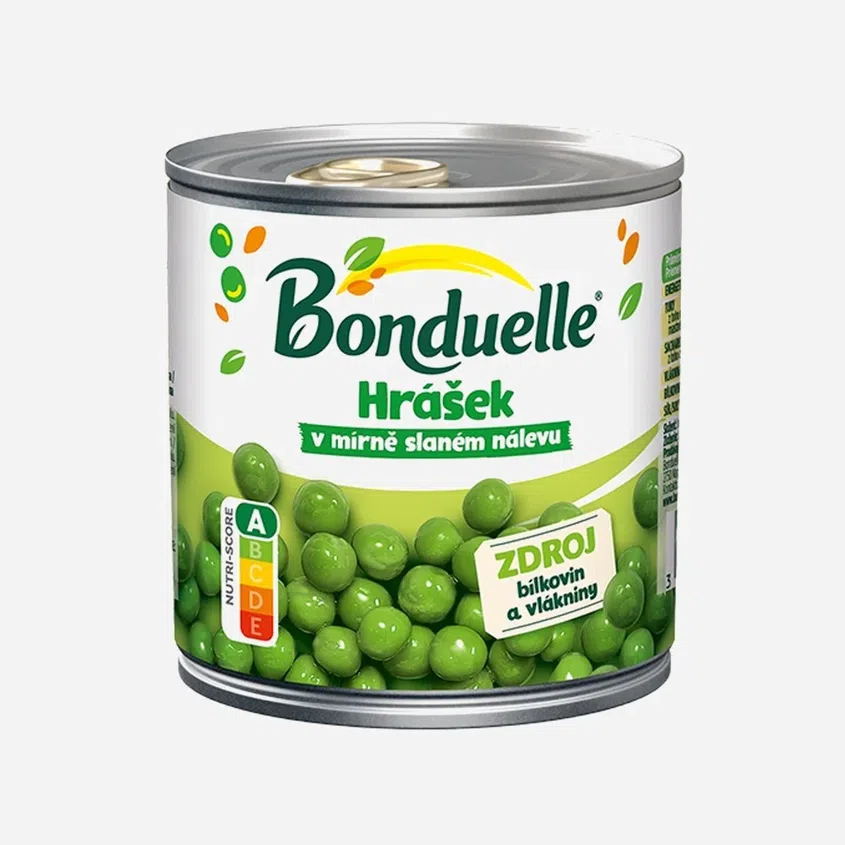 Hrášok v mierne slanom náleve