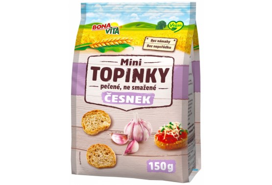 Hrianky mini cesnakové