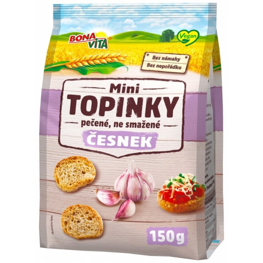 Hrianky mini cesnakové
