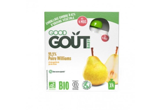 Hruška BIO 4x85 g