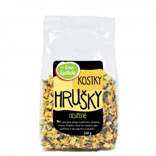 Hrušky kocky nesírené
