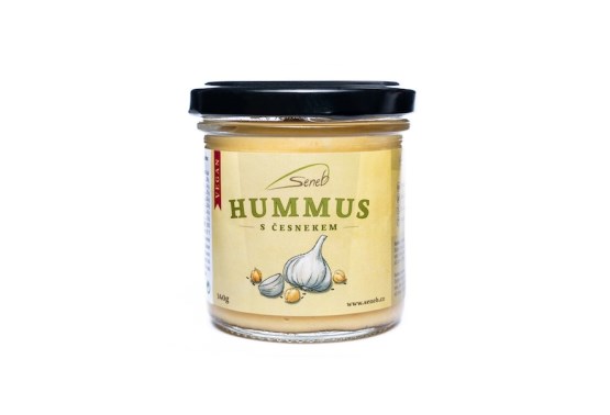 Hummus cesnakový