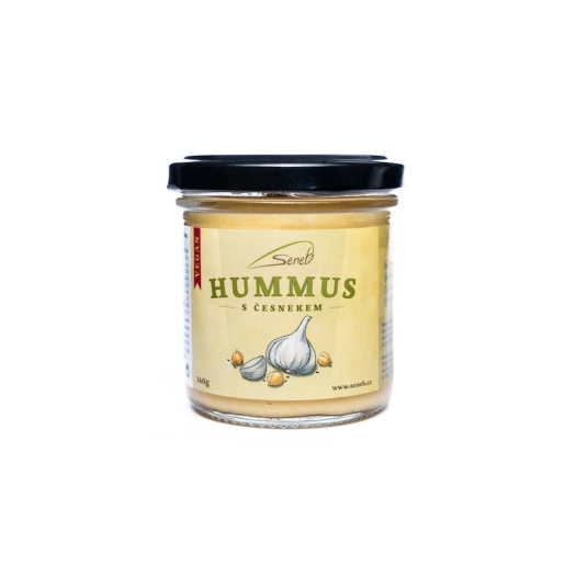 Hummus cesnakový