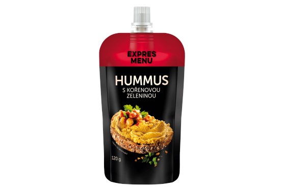 Hummus s koreňovou zeleninou