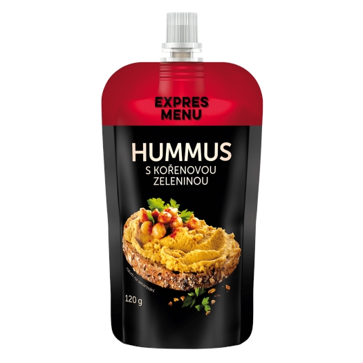 Hummus s koreňovou zeleninou